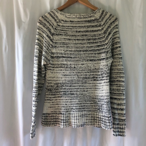 Eileen Fisher salt n pepper sweater S - Picture 6 of 8